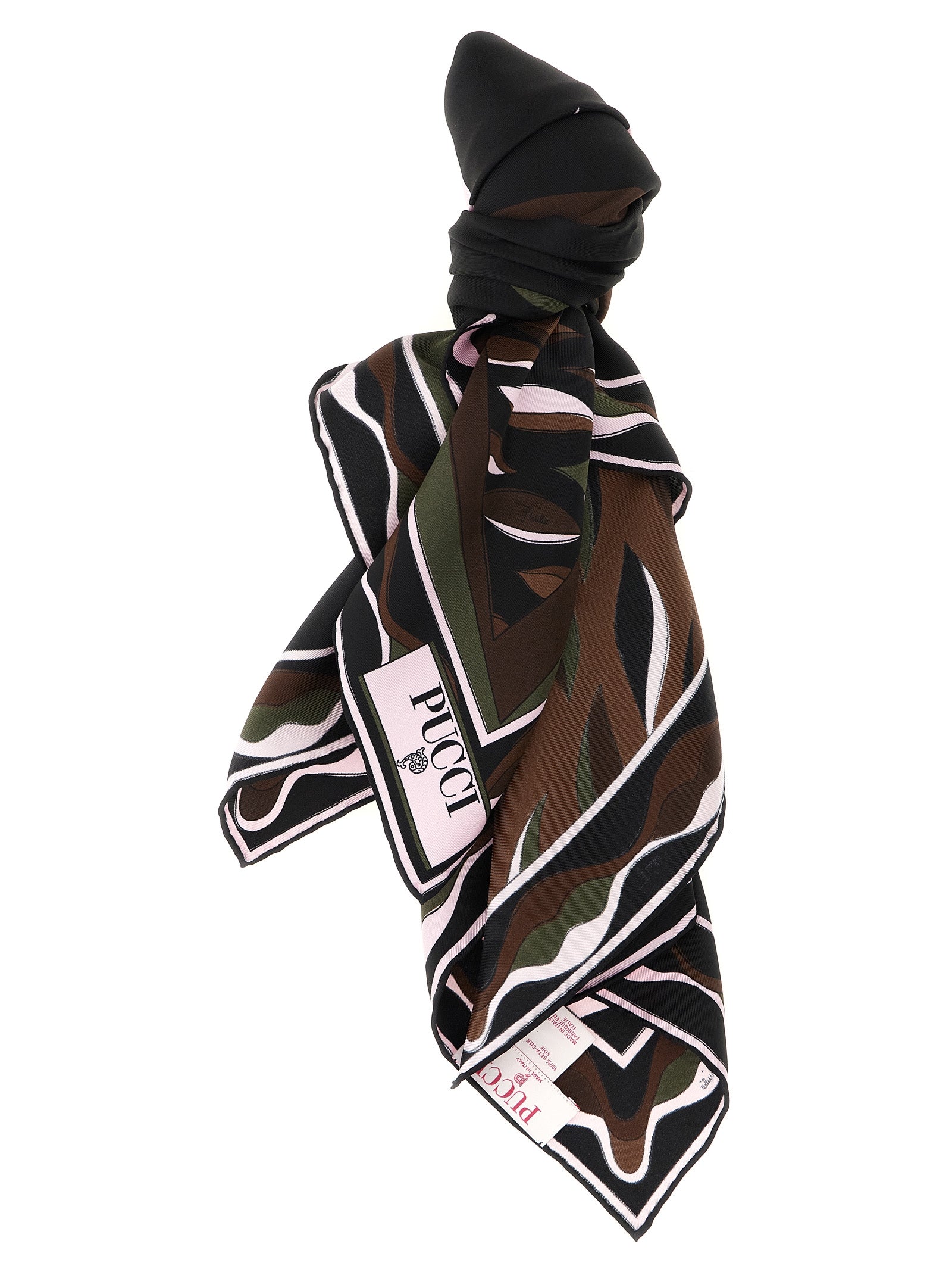 Emilio Pucci Multicolor Silk Women's Scarf