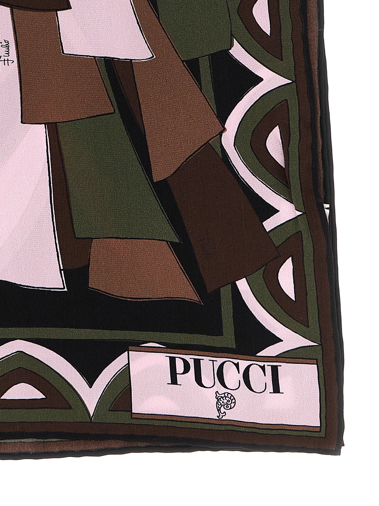 Emilio Pucci Multicolor Silk Women's Scarf