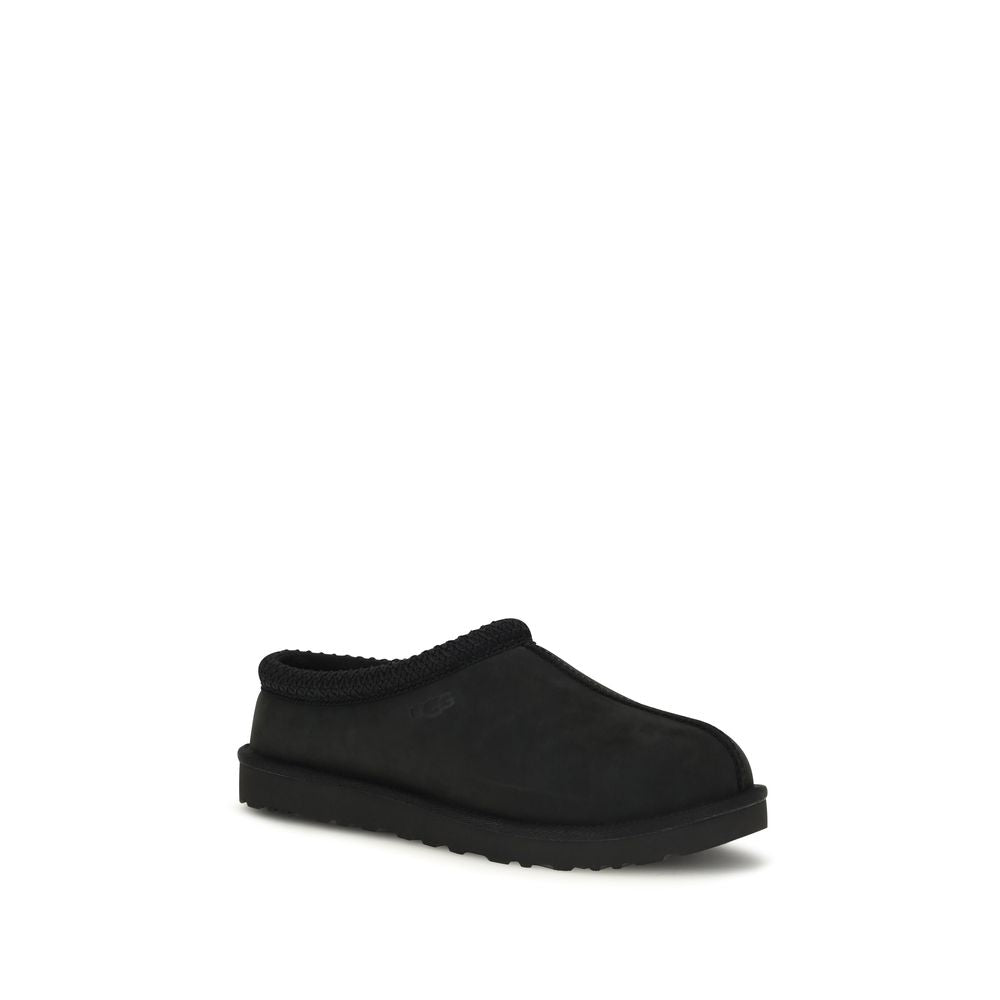 UGG Black Nubuc Leather Men's Clogs