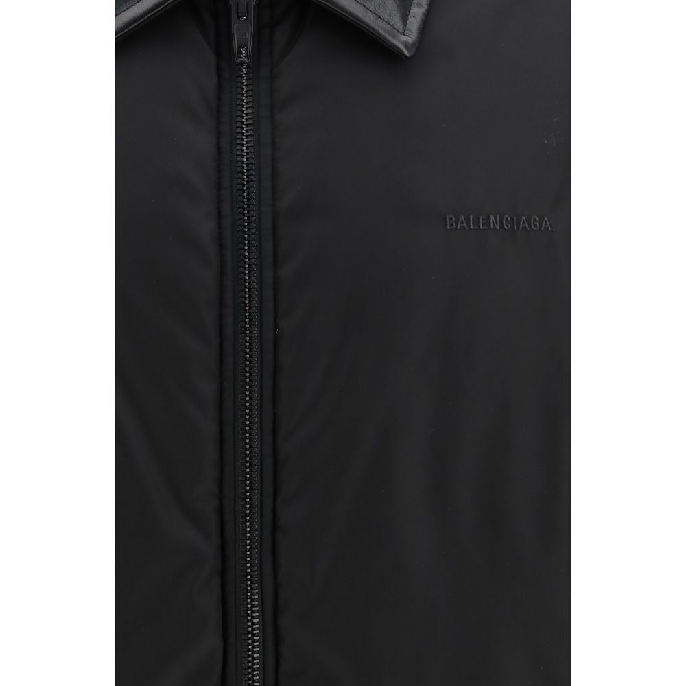Balenciaga Black Nylon Men's Bomber