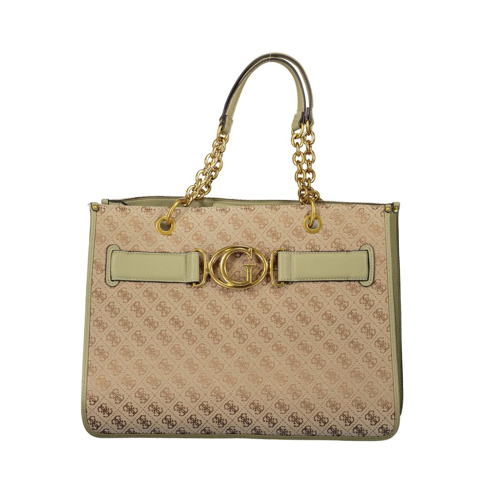 Guess Jeans Verde Polyurethane Women Women's Handbag