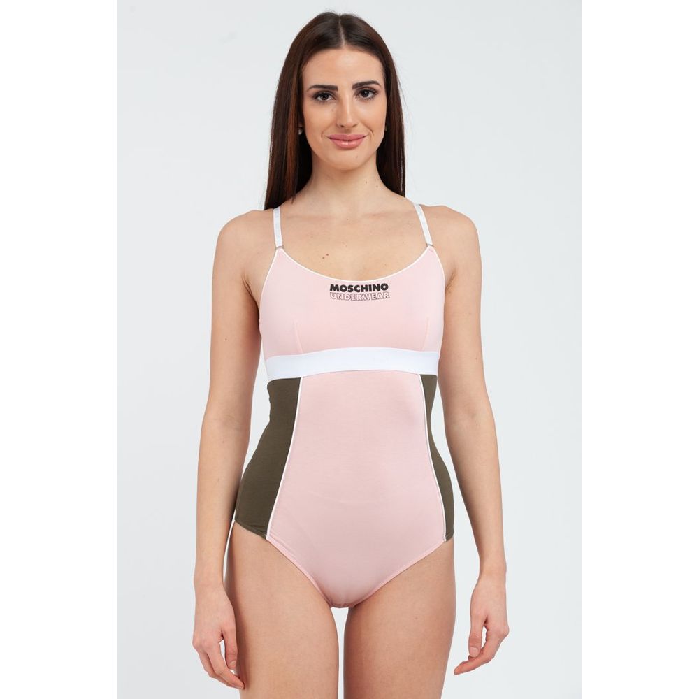 Moschino Multicolor Cotton One-Piece Women's Swimsuit