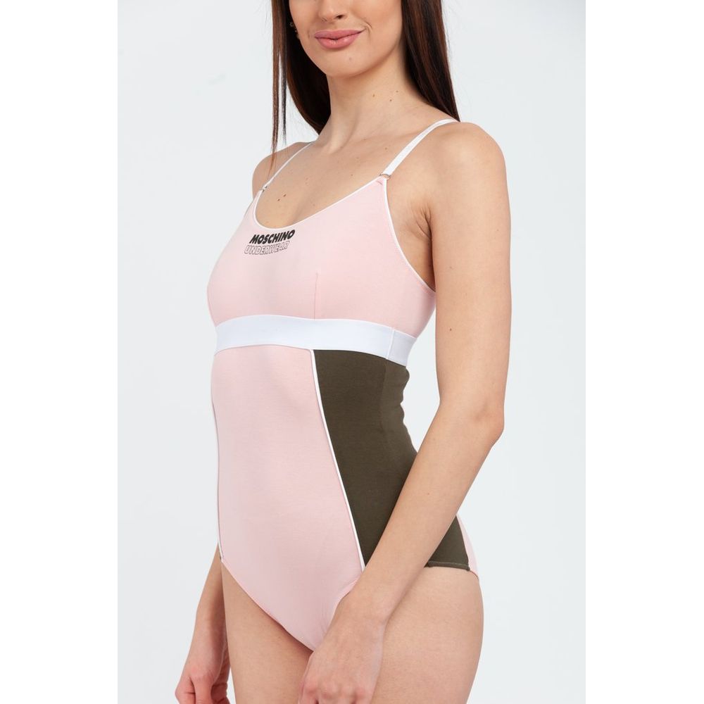 Moschino Multicolor Cotton One-Piece Women's Swimsuit
