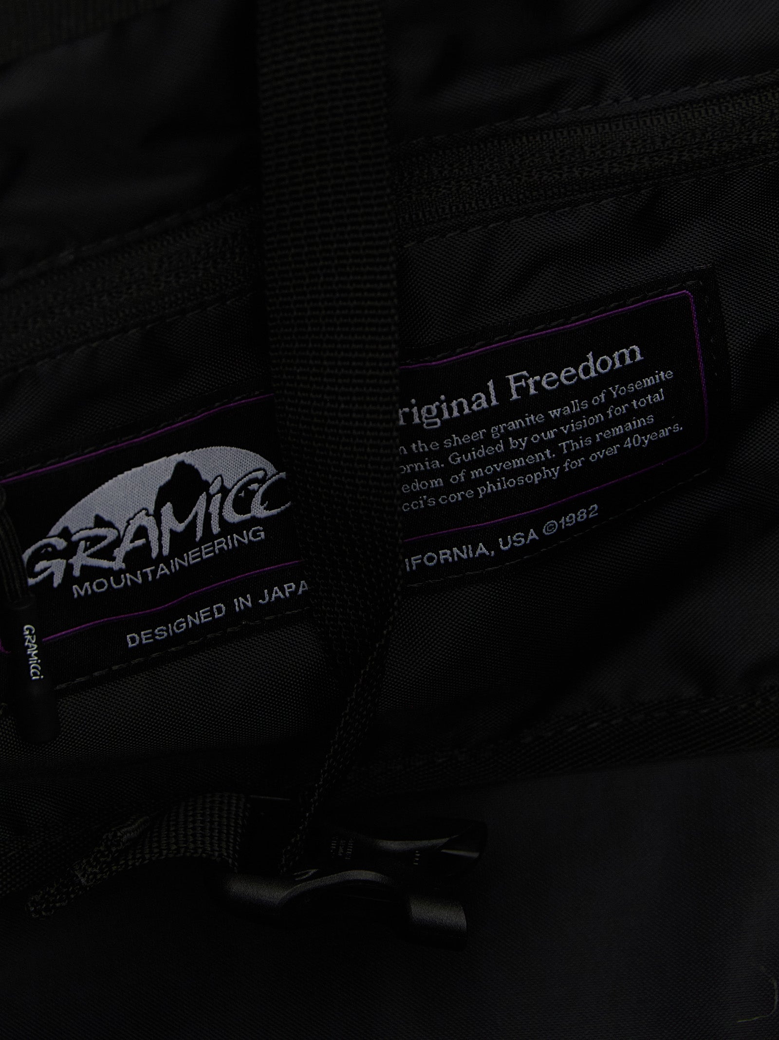 Gramicci Black Nylon Tote Men's Bag