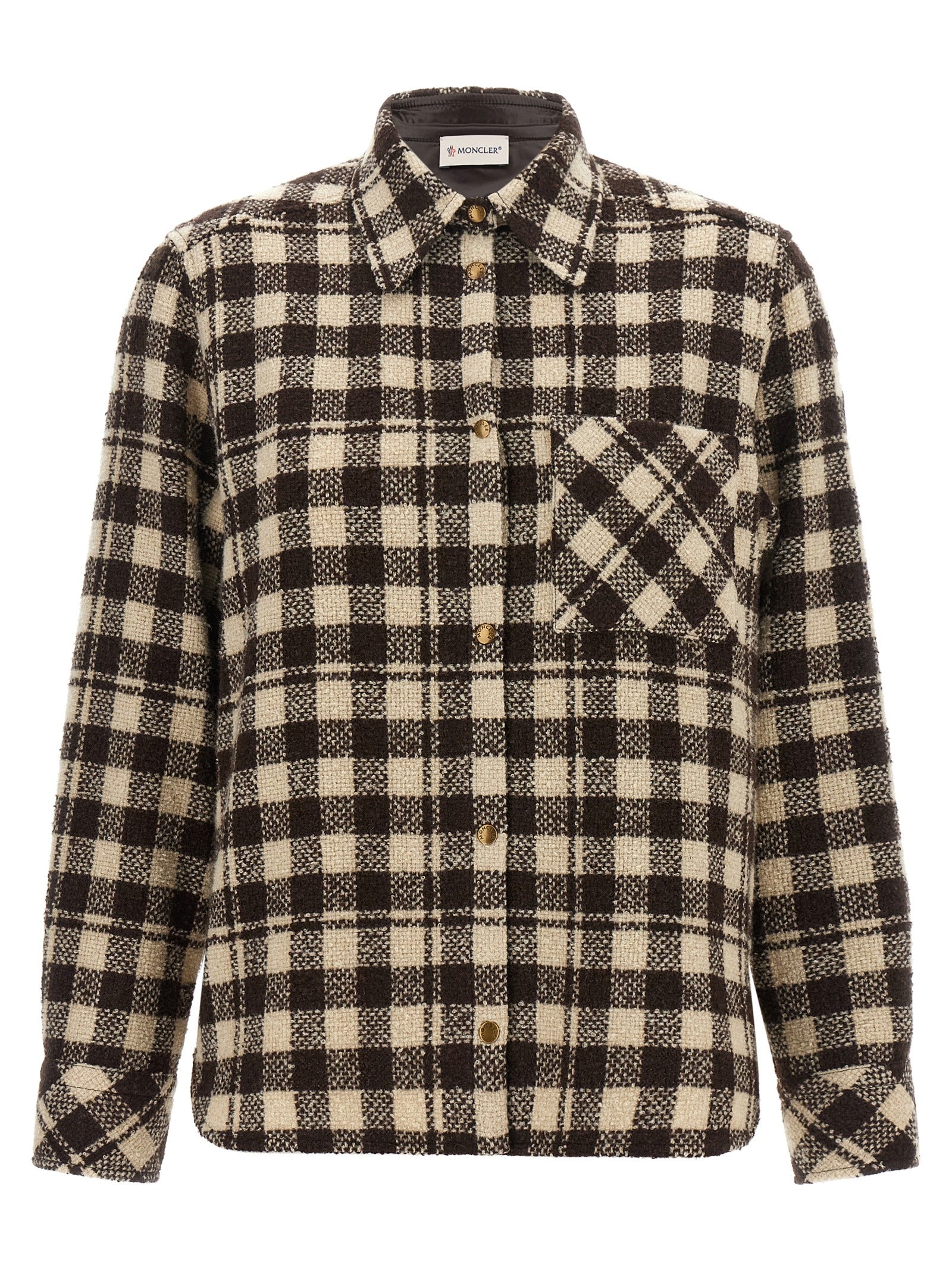 Moncler Brown Wool Women's Blouse