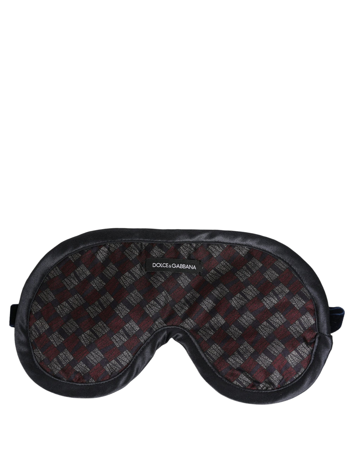 Dolce & Gabbana Multicolor Patterned Cotton Blend Sleep Men's Mask