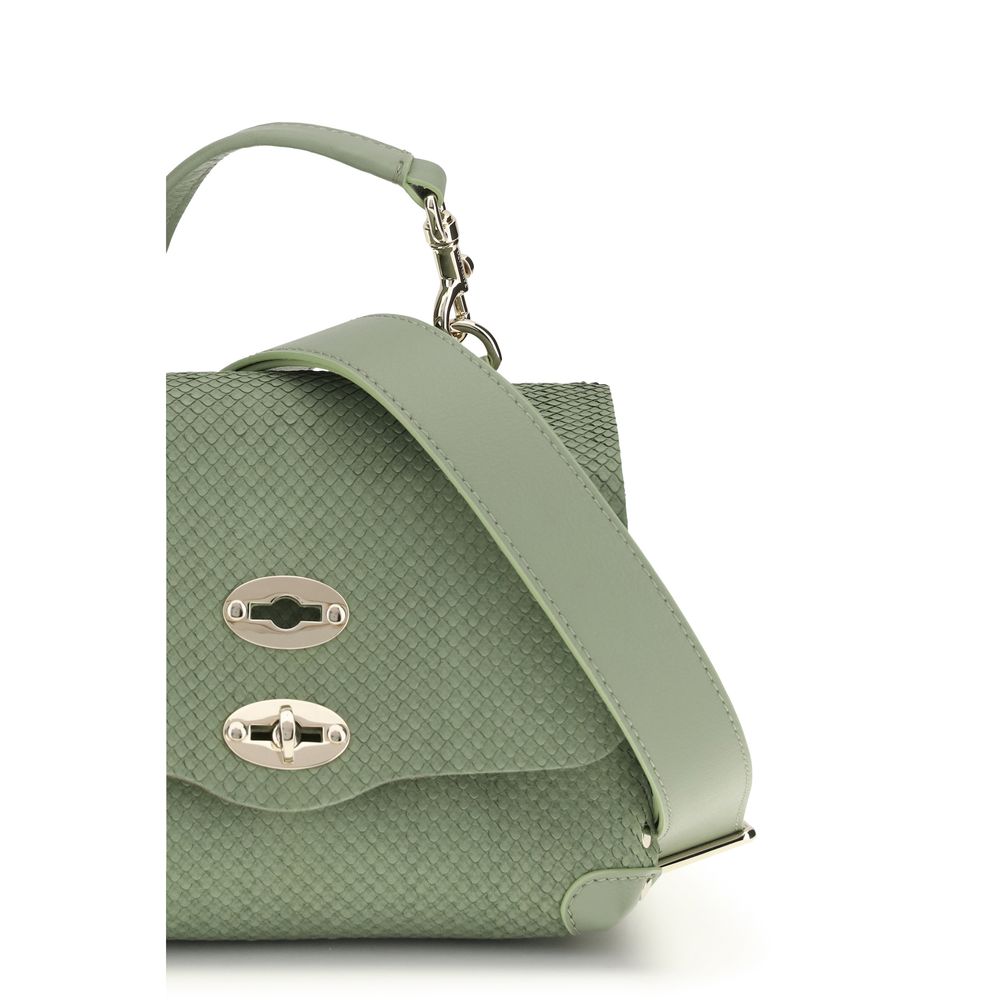 Zanellato Bicolor Calf Leather Bos Taurus Women's Handbag