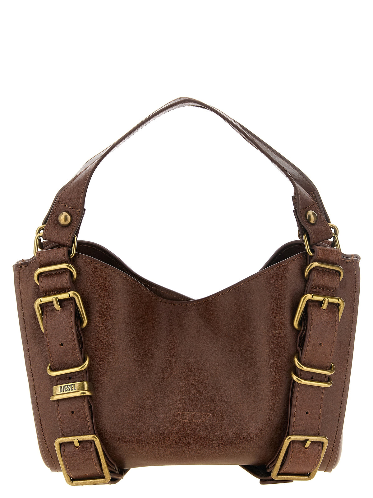 Diesel Brown Other Fibres Women's Handbag