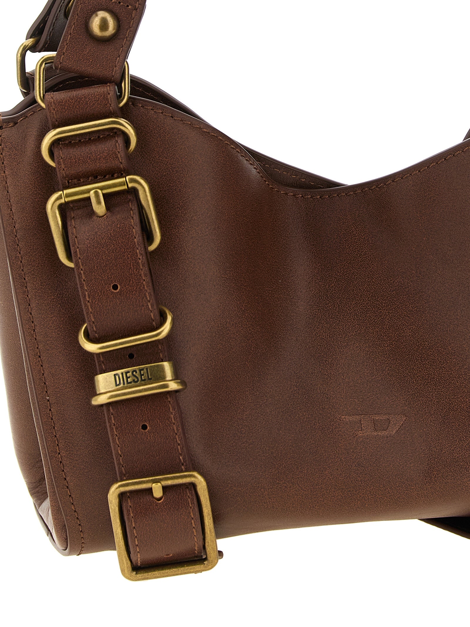 Diesel Brown Other Fibres Women's Handbag