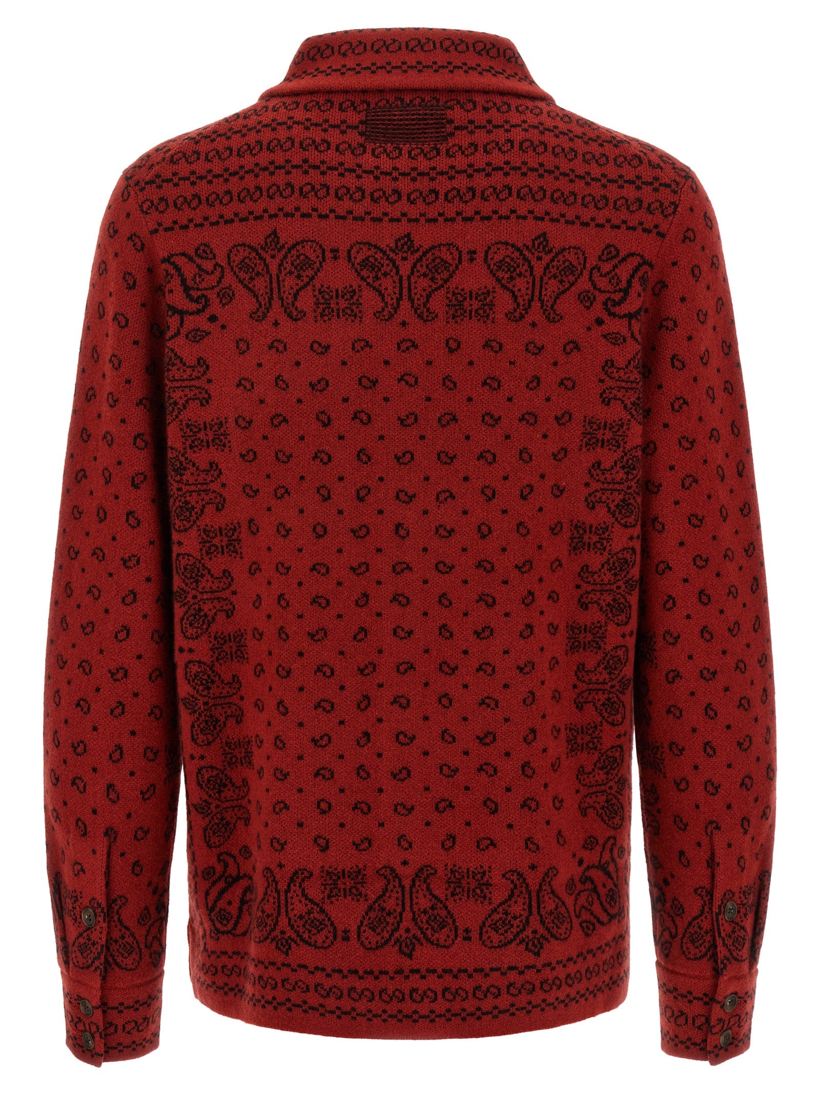 Guest in Residence Red Cashmere Men's Blouse