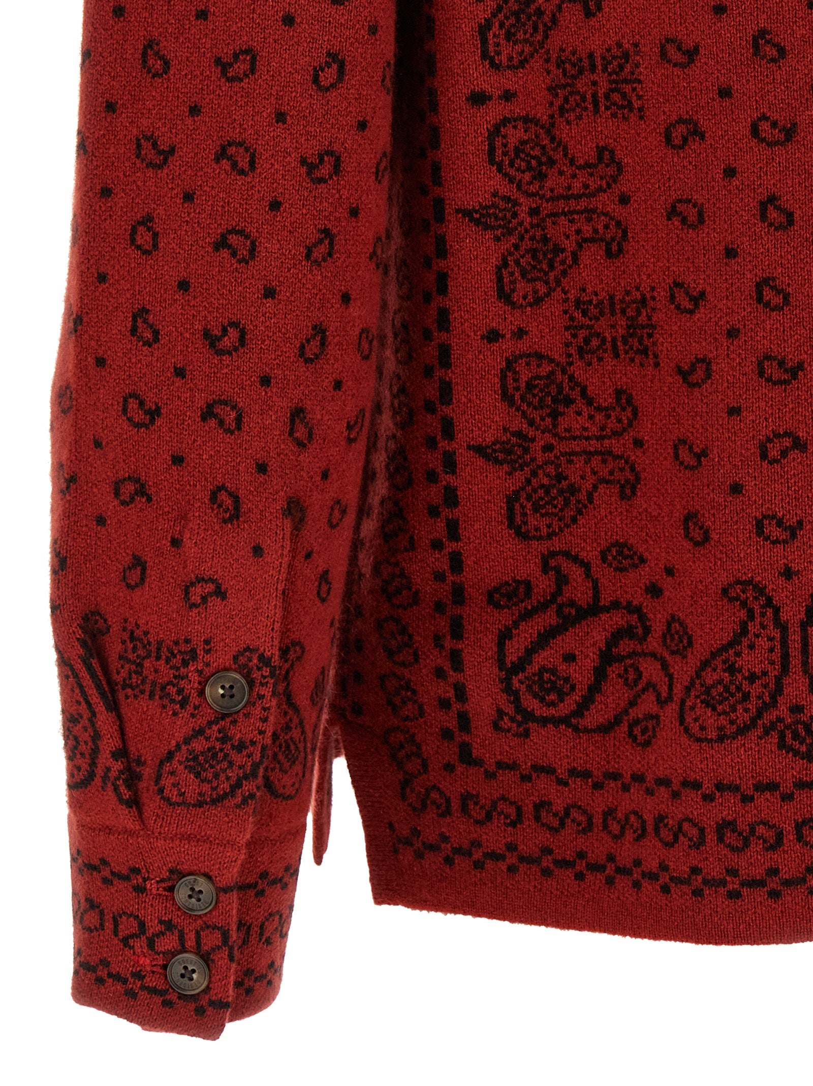 Guest in Residence Red Cashmere Men's Blouse