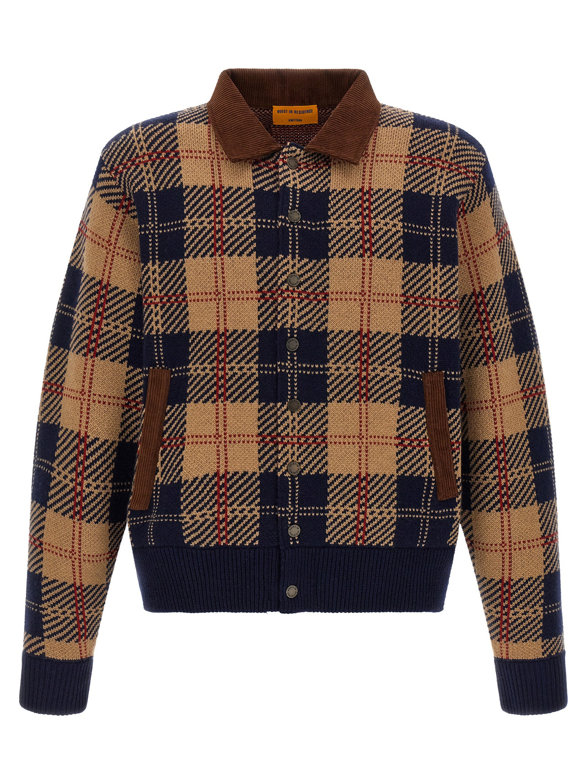 Guest in Residence Multicolor Wool Men's Bomber