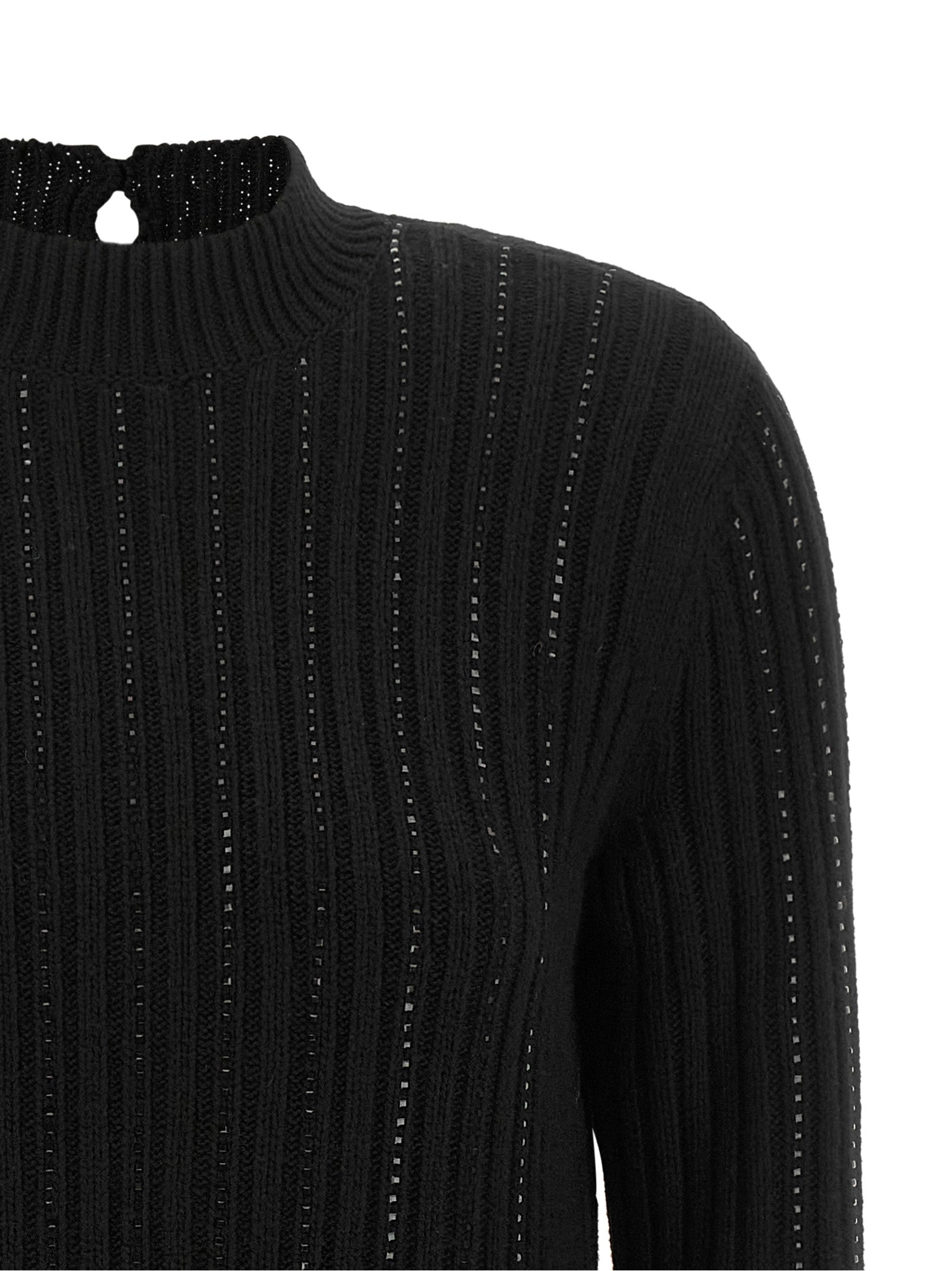 Twinset Black Viscose Short Women's Dress