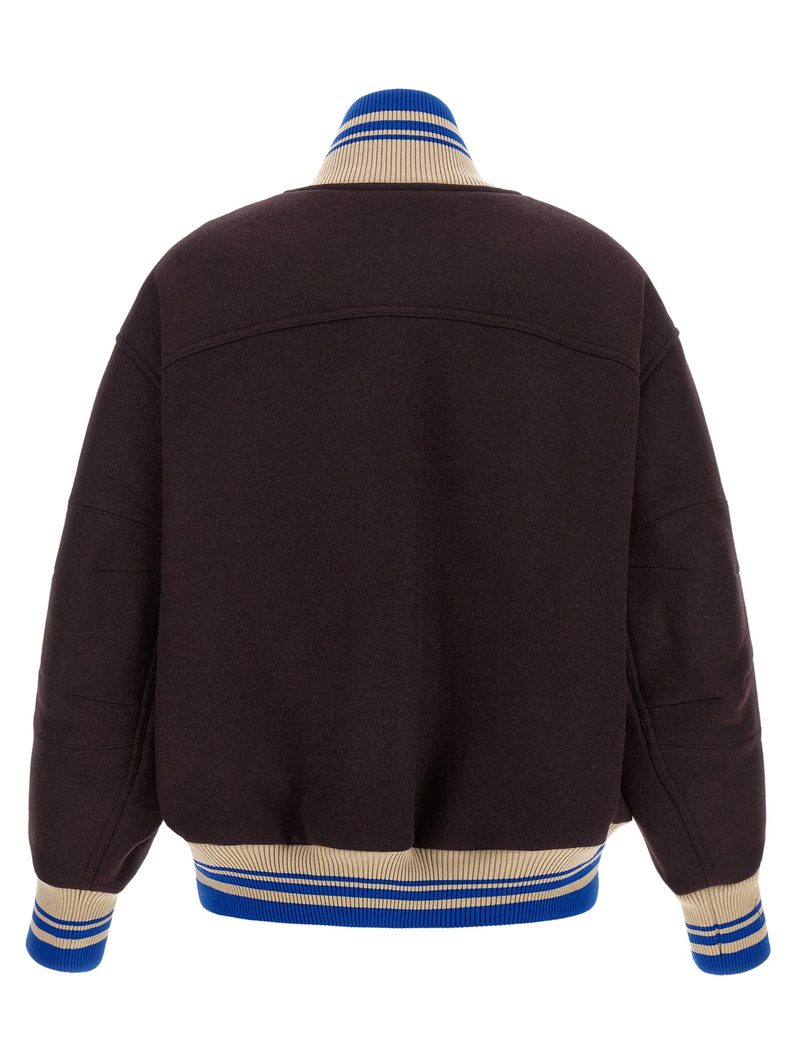 Dries Van Noten Purple Wool Women's Bomber