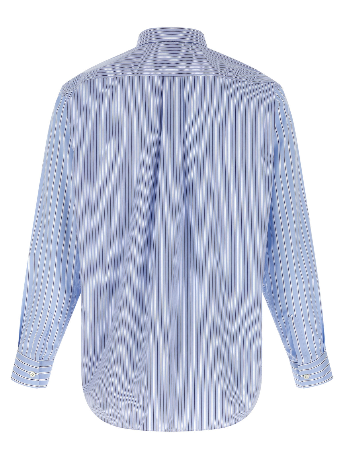 Comme Des Garçons Blue Cotton Men's Blouse