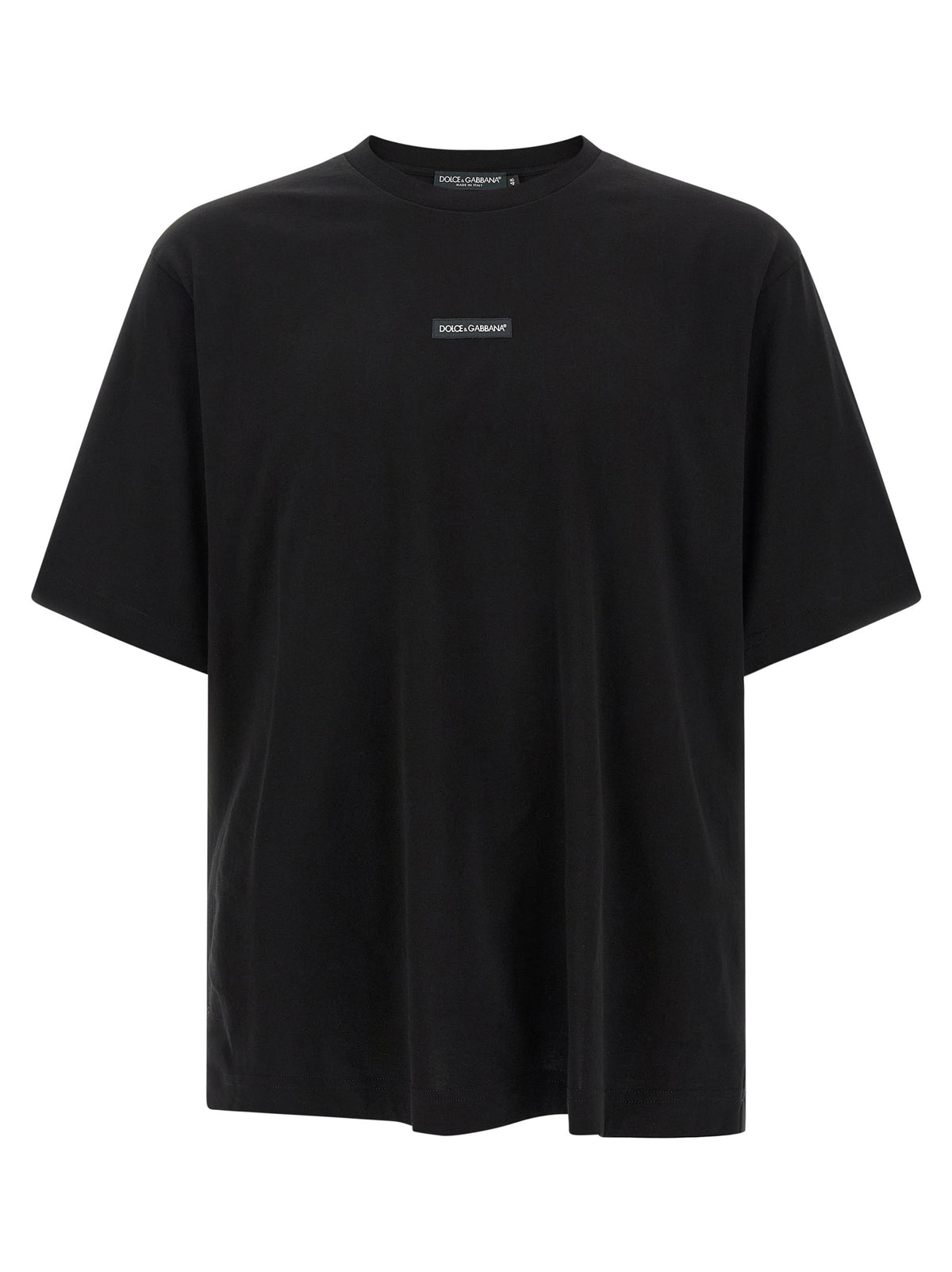 Dolce & Gabbana Black Cotton Men's T-Shirt
