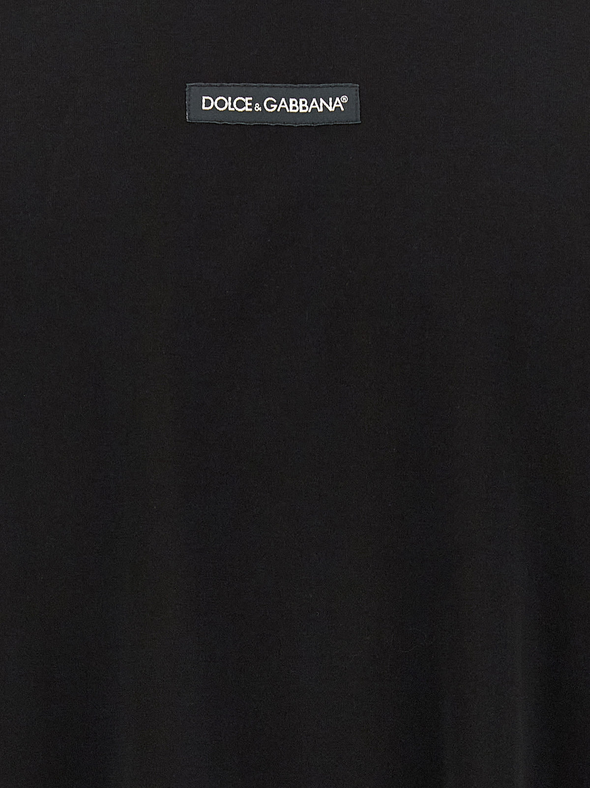 Dolce & Gabbana Black Cotton Men's T-Shirt