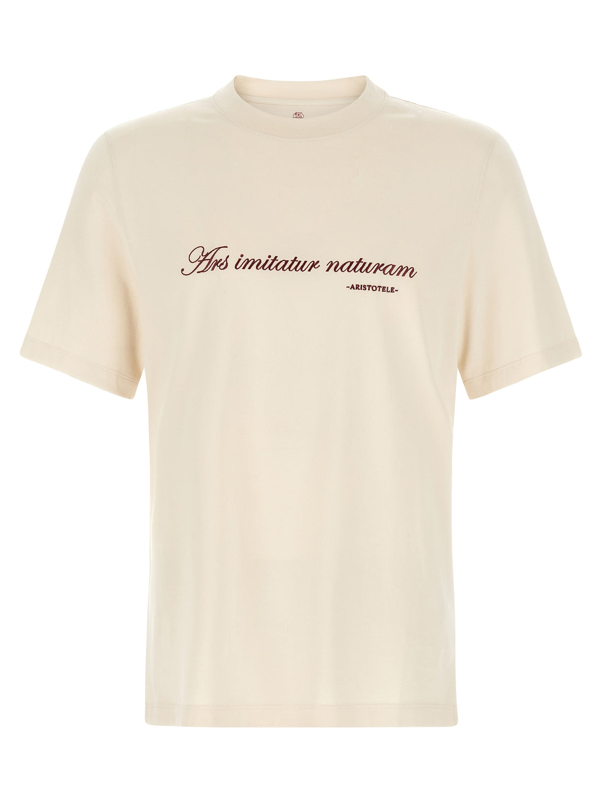 Brunello Cucinelli White Cotton Men's T-Shirt