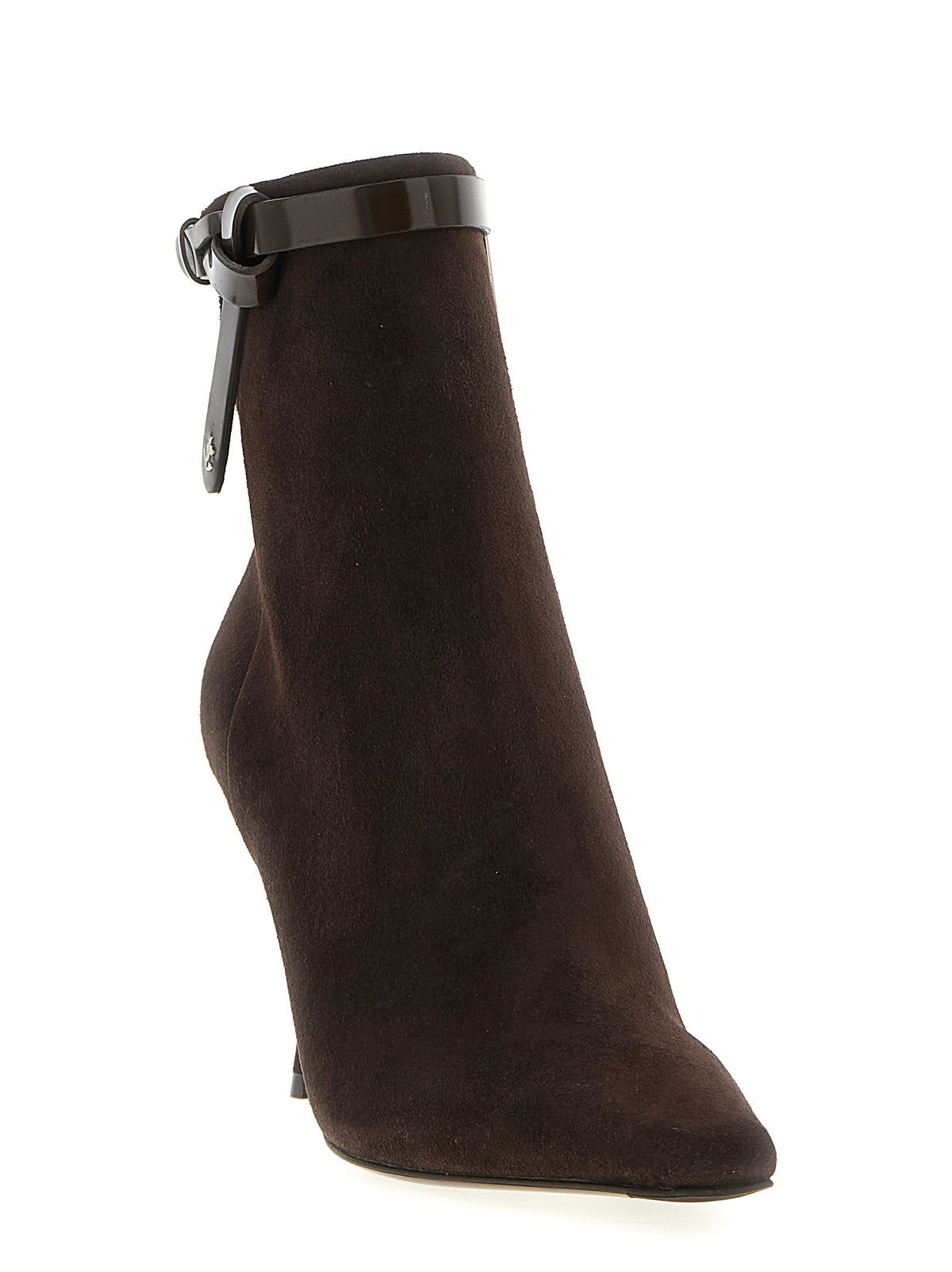 Jimmy Choo Brown Leather Ankle Women's Boots
