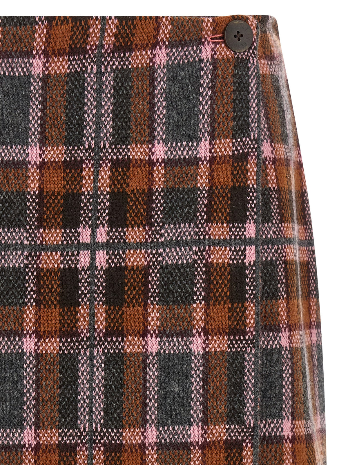 Guest in Residence Brown Wool Long Women's Skirt