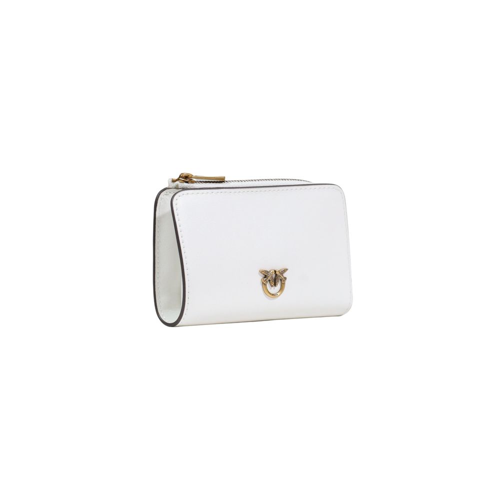 PINKO White Leather Women's Wallet