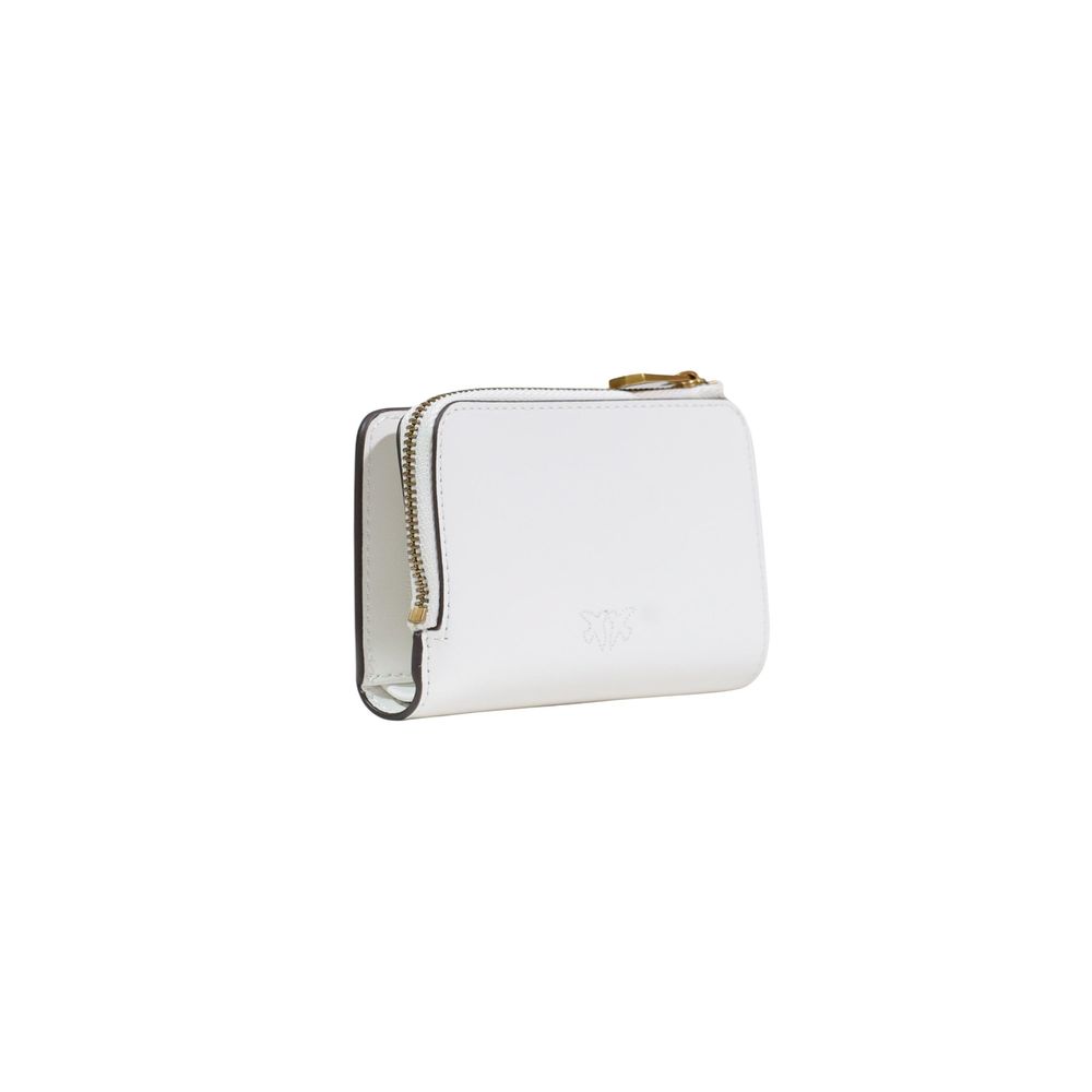 PINKO White Leather Women's Wallet