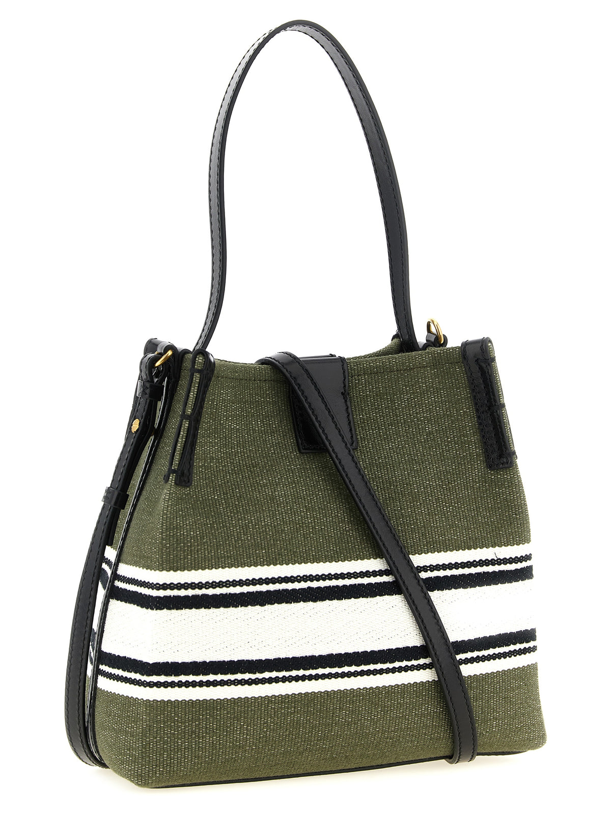 Balmain Bicolor Cotton Women's Handbag