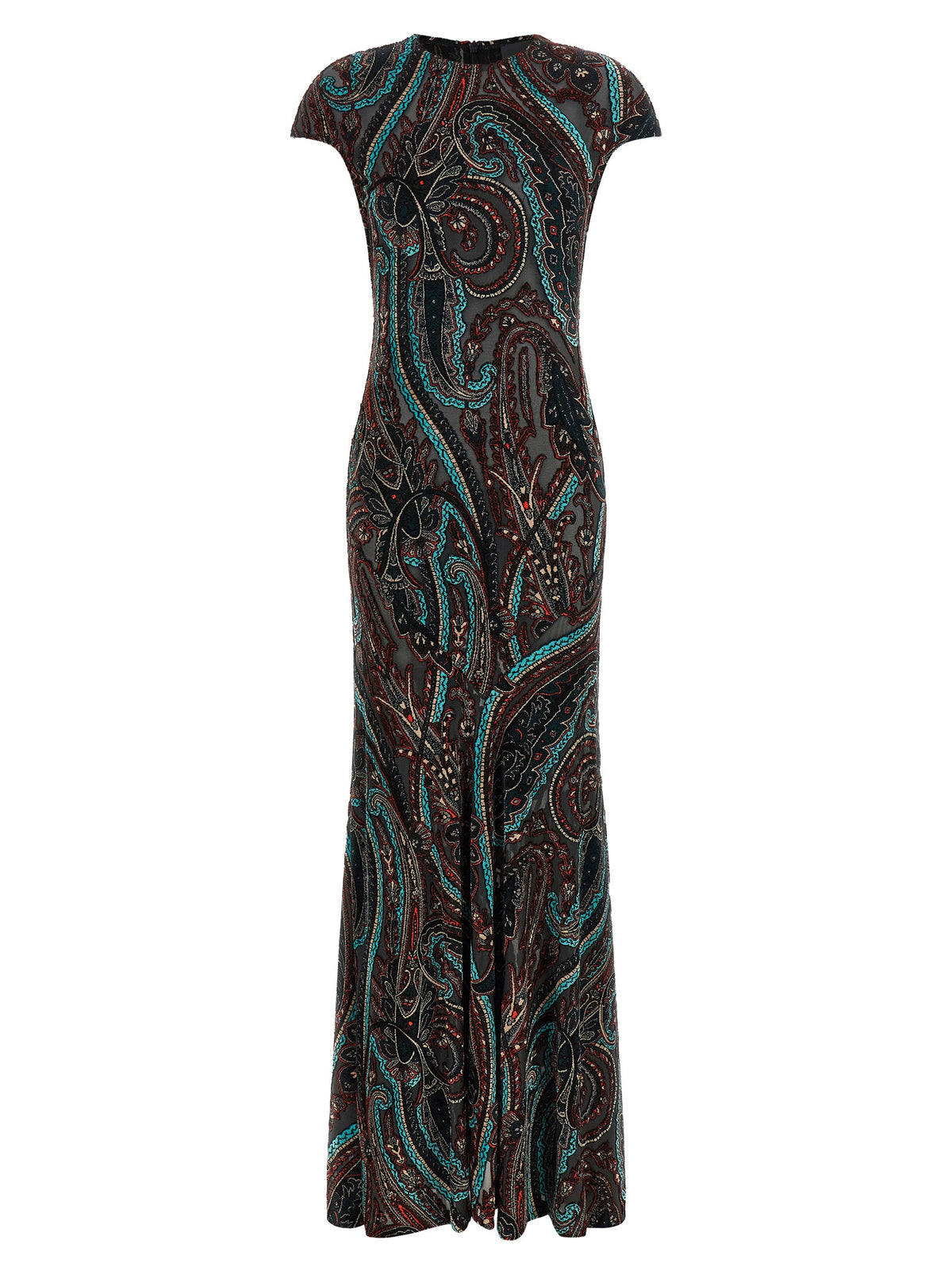 Etro Multicolor Viscose Long Women's Dress