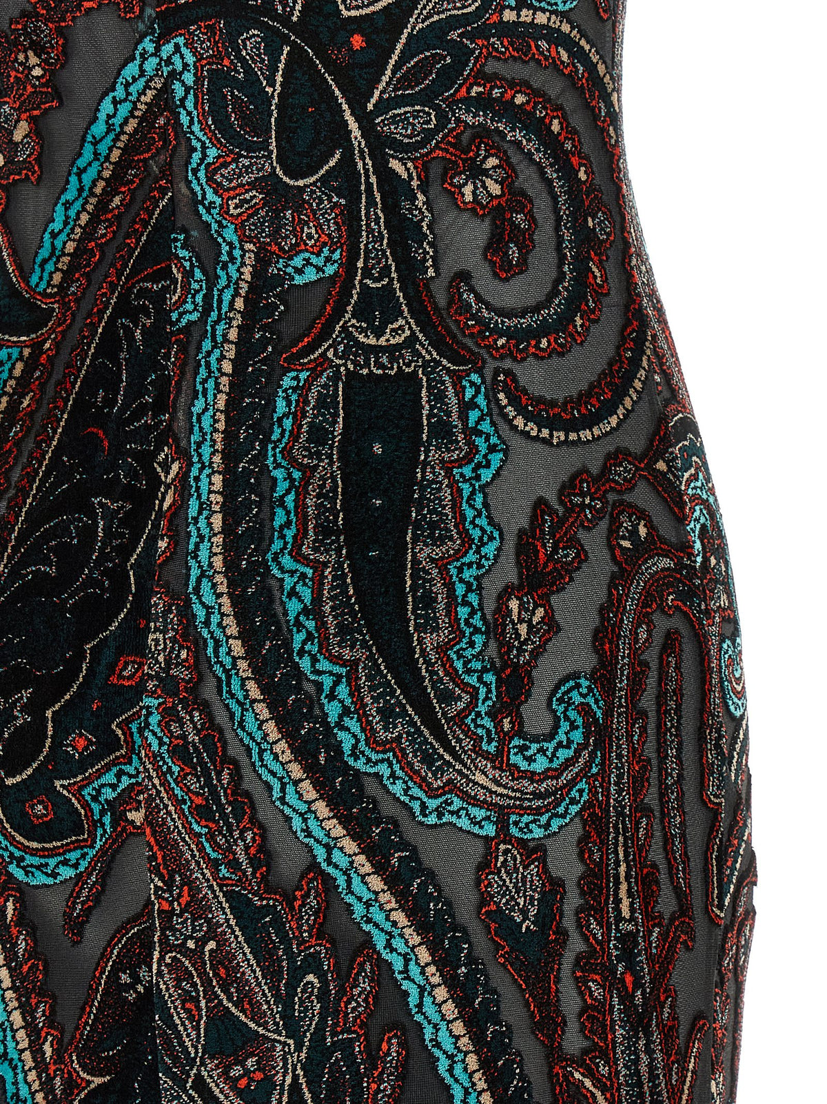 Etro Multicolor Viscose Long Women's Dress