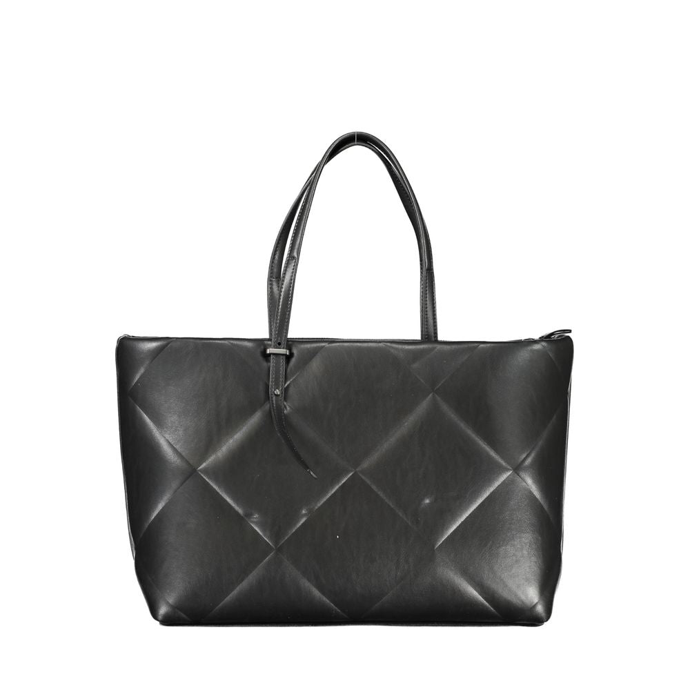 Calvin Klein Black Polyester Women's Handbag