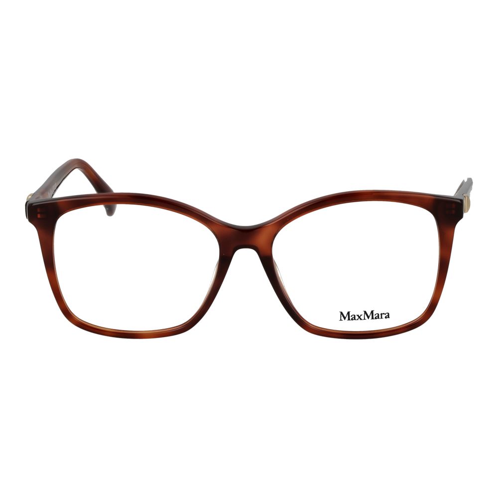 Max Mara Brown Acetate Glasses Women's (Frames)
