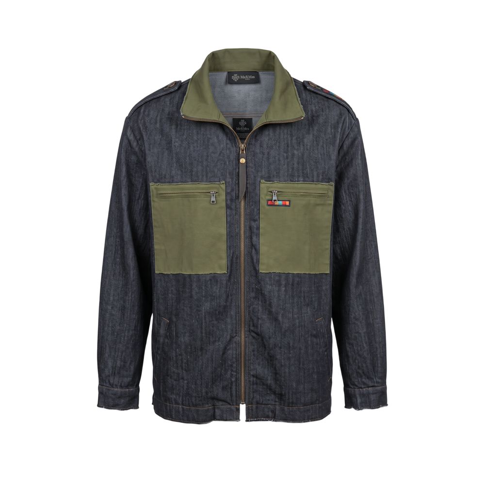 Mr&Mrs Italy Grey Cotton Men Men's Jacket