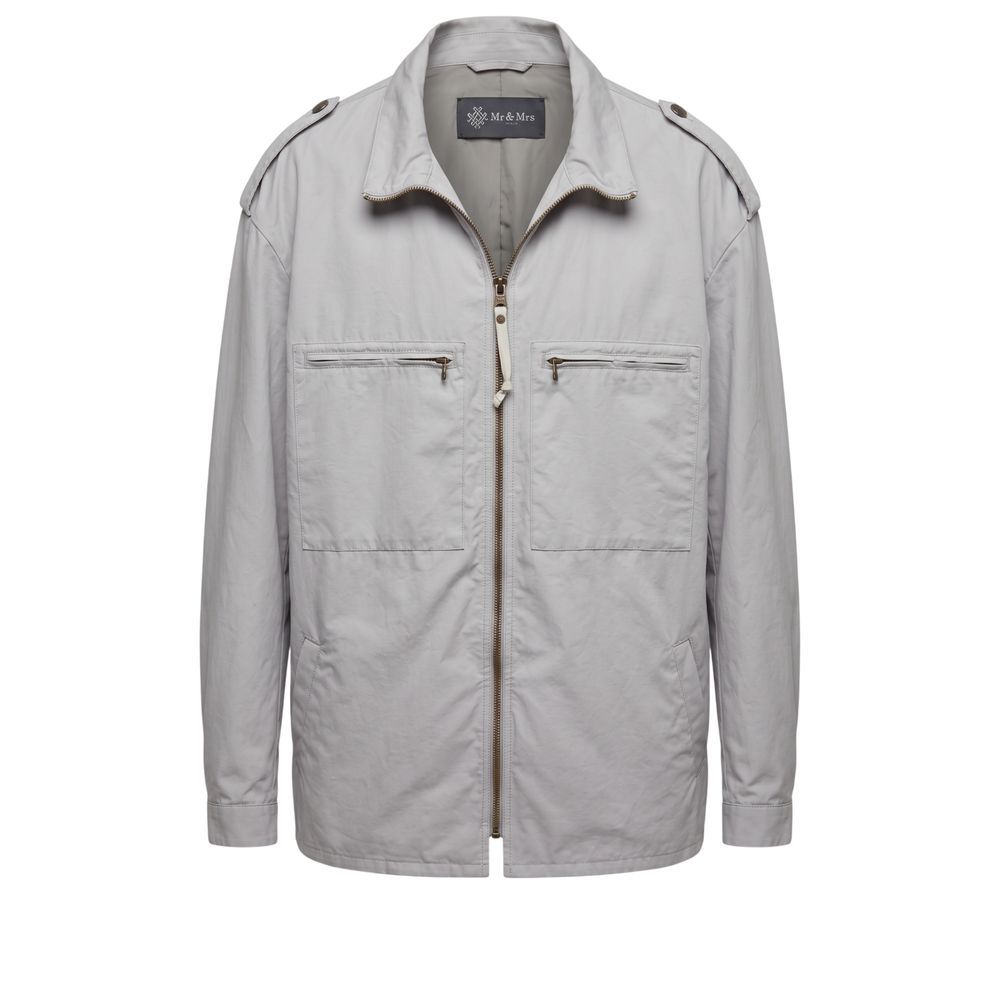 Mr&Mrs Italy Green Polyurethane Men Men's Jacket