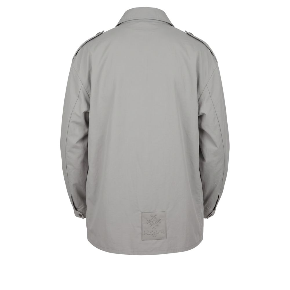 Mr&Mrs Italy Green Polyurethane Men Men's Jacket