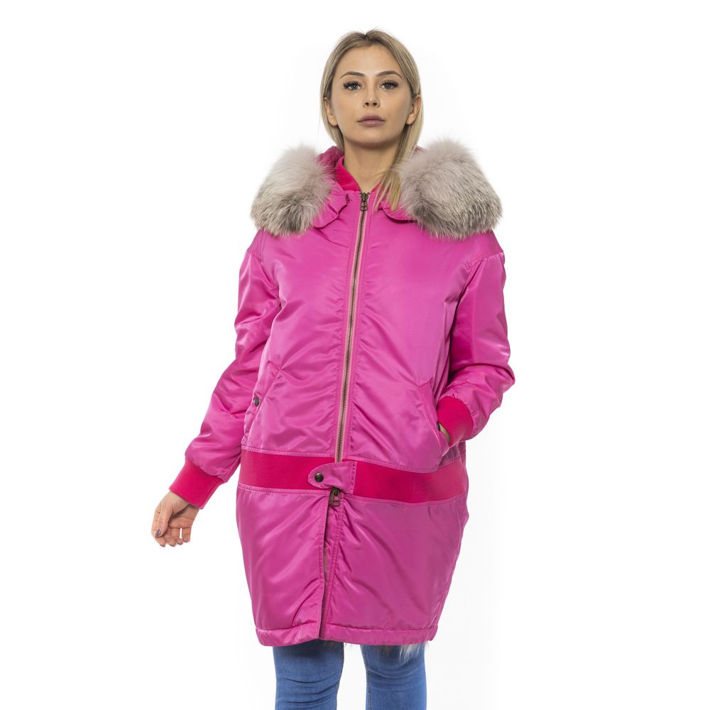 Mr&Mrs Italy Pink Cotton Women Women's Jacket