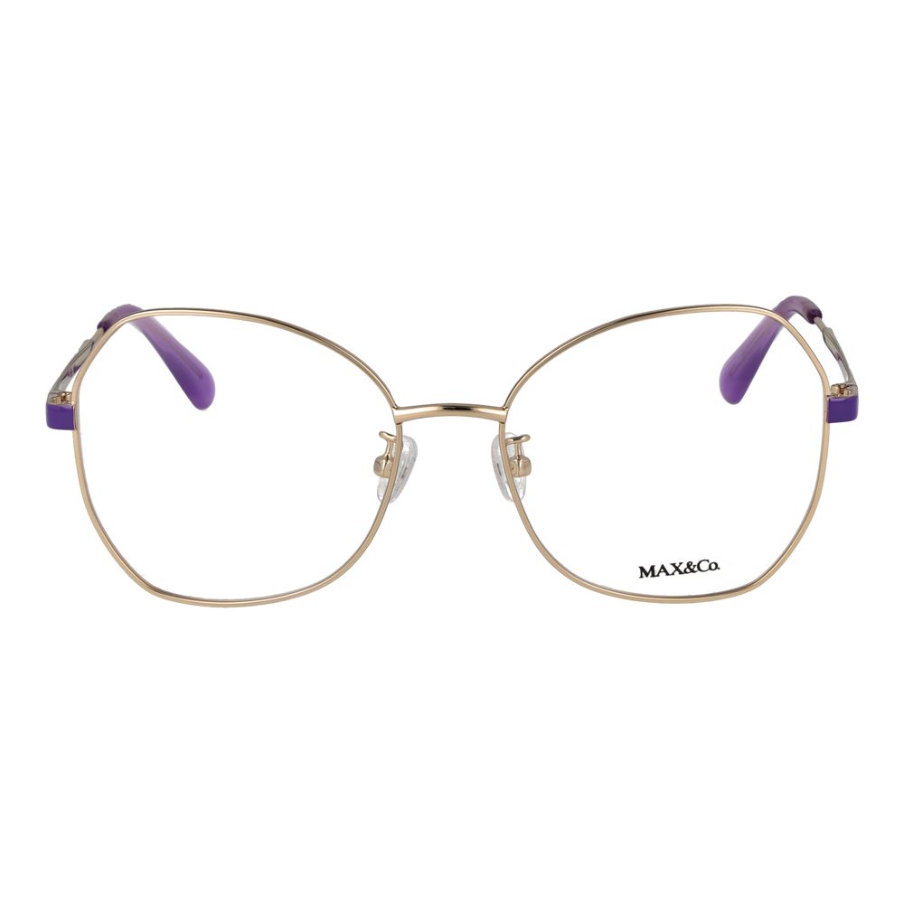 Max & Co Gold Metal Glasses Women's (Frames)