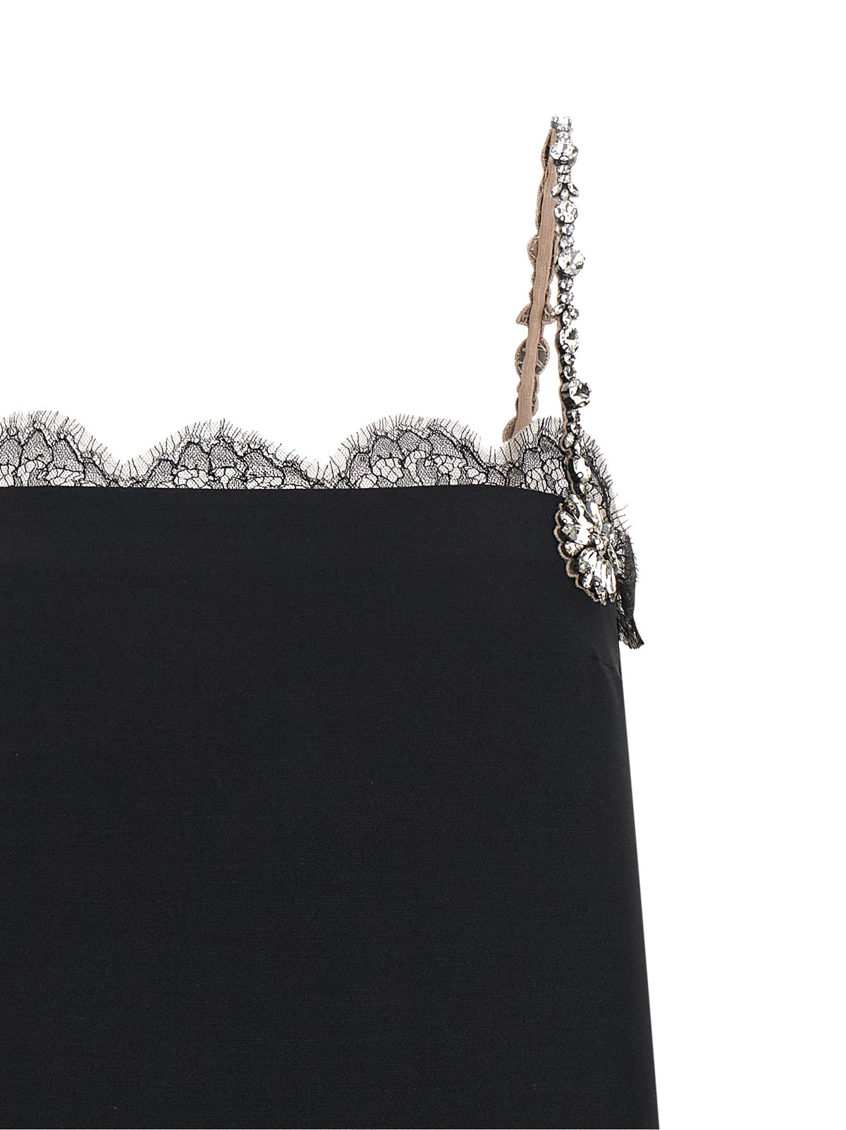 Valentino Garavani Black Virgin Wool Short Women's Dress