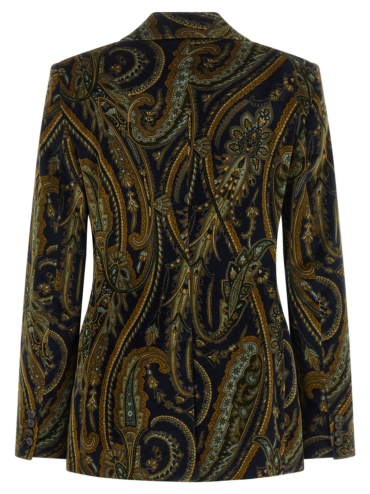 Etro Blue Cotton Women's Blazer