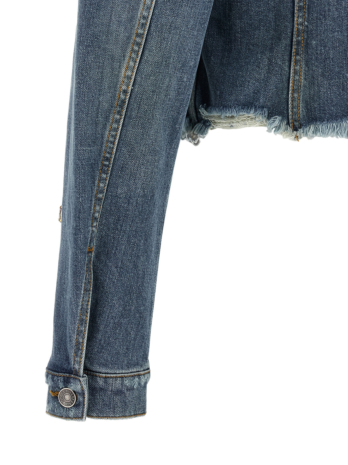 Dolce & Gabbana Blue Cotton Denim Women's Jacket