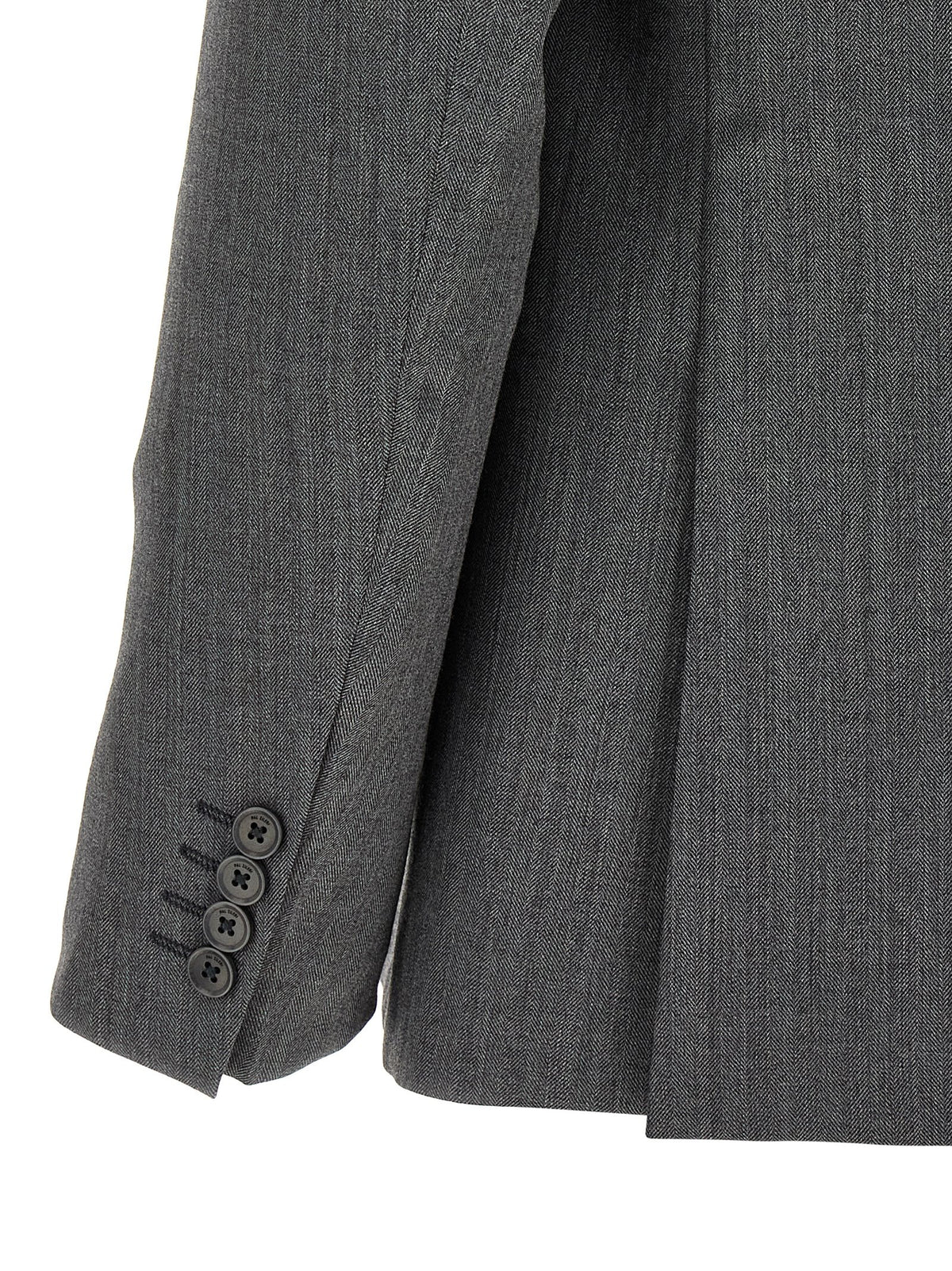 Pal Zileri Gray Wool Men's Suit