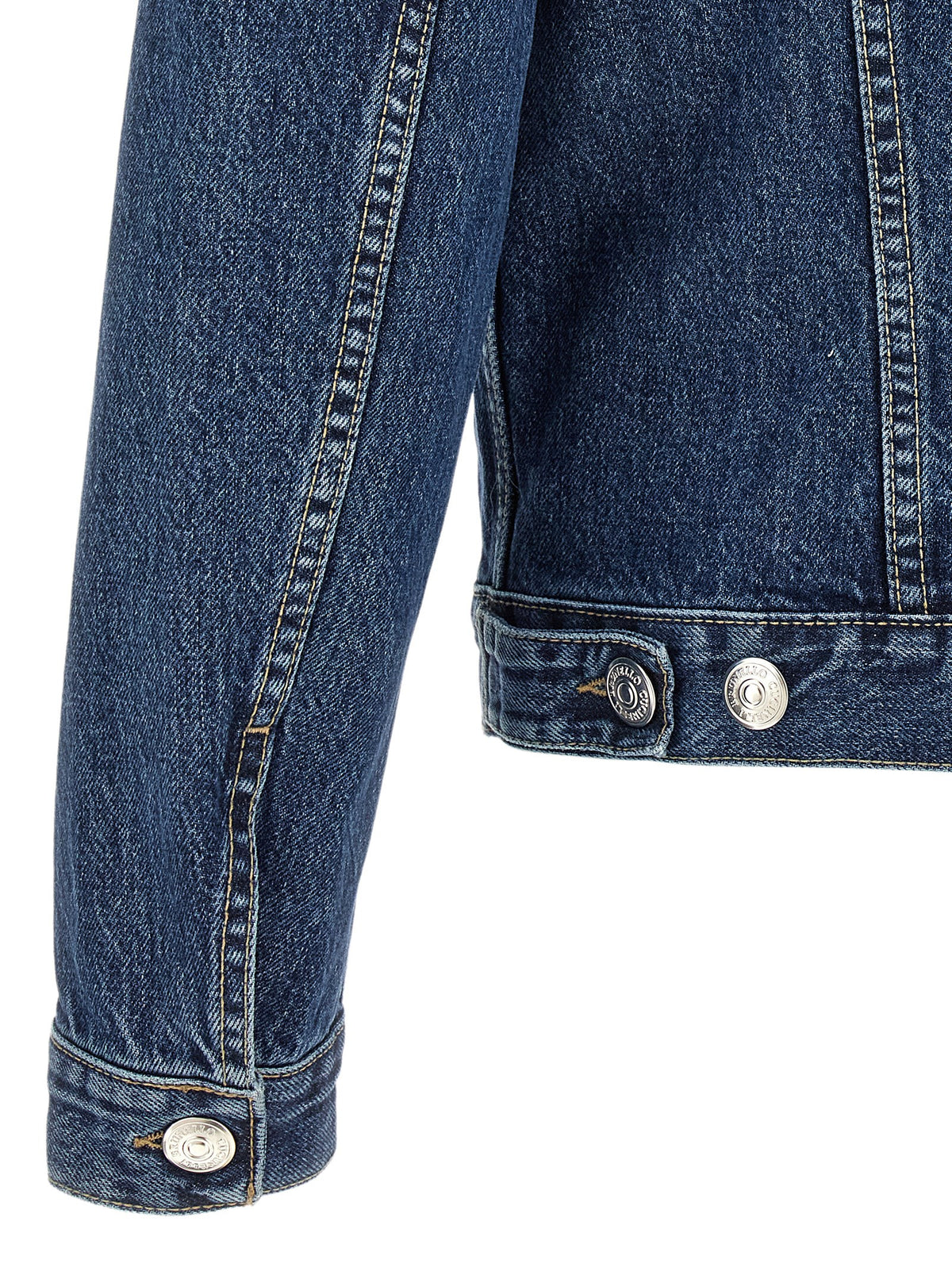 Brunello Cucinelli Blue Cotton Denim Men's Jacket