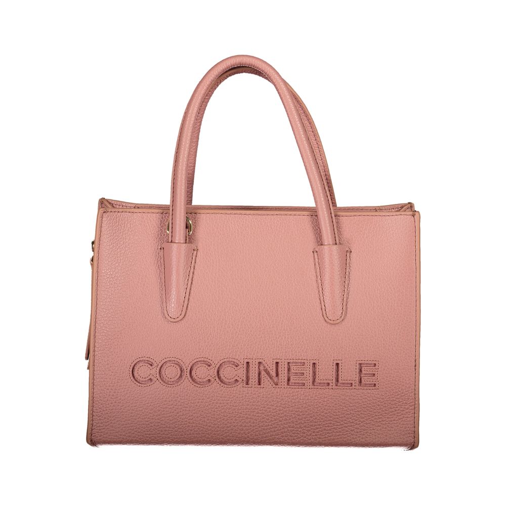 Coccinelle Pink Leather Women's Handbag