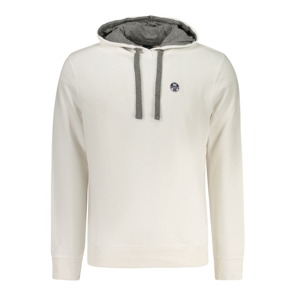 North Sails White Cotton Men's Sweatshirt