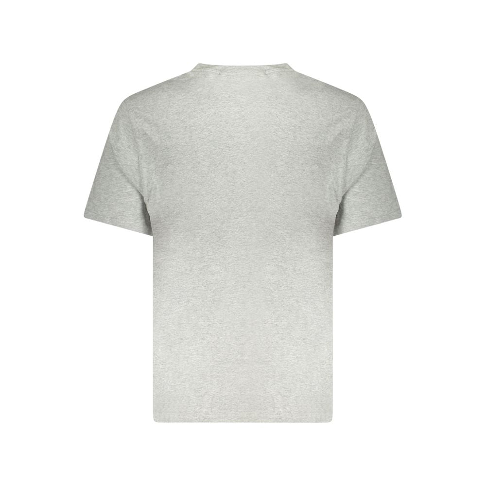 Converse Grey Cotton Men's Men's T-Shirt
