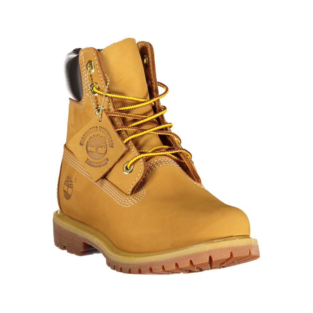 Timberland Yellow Polyester Ankle Women's Boots