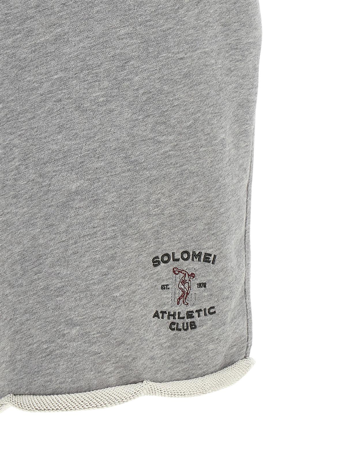 Brunello Cucinelli Gray Cotton Bermuda Men's Shorts