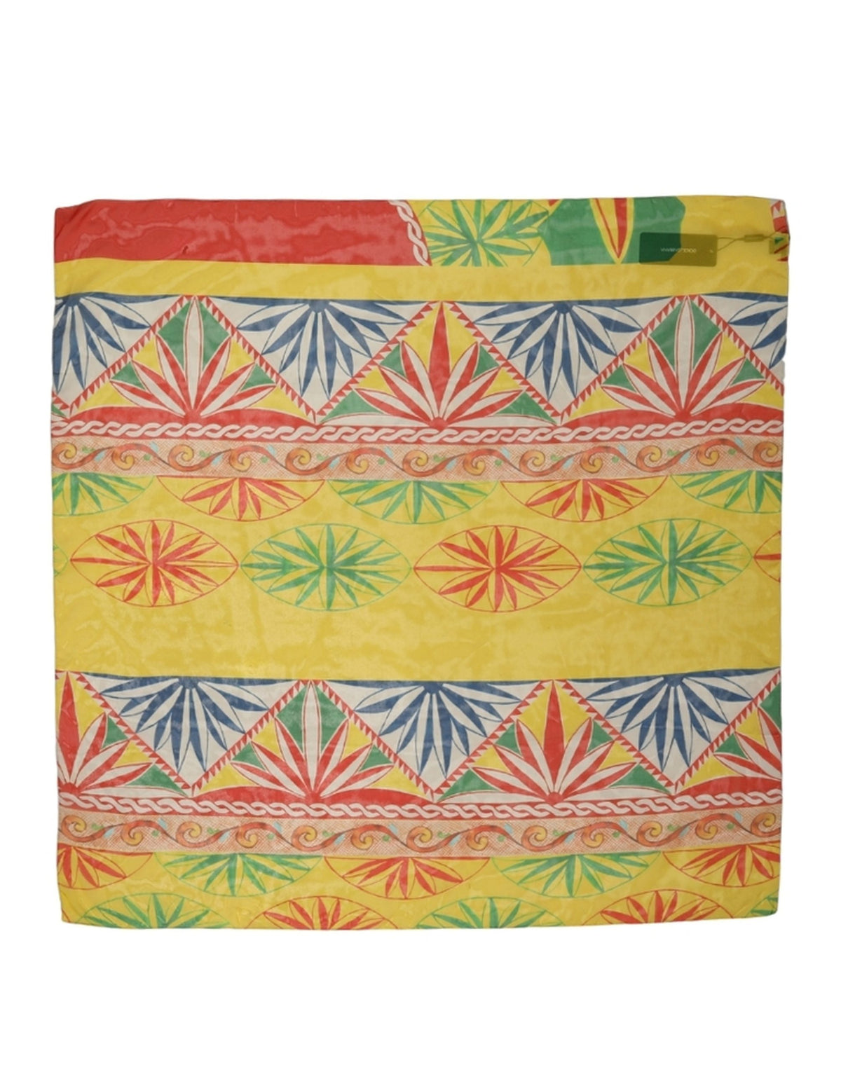 Dolce & Gabbana Multicolor Geometric Square Foulard Women's Scarf