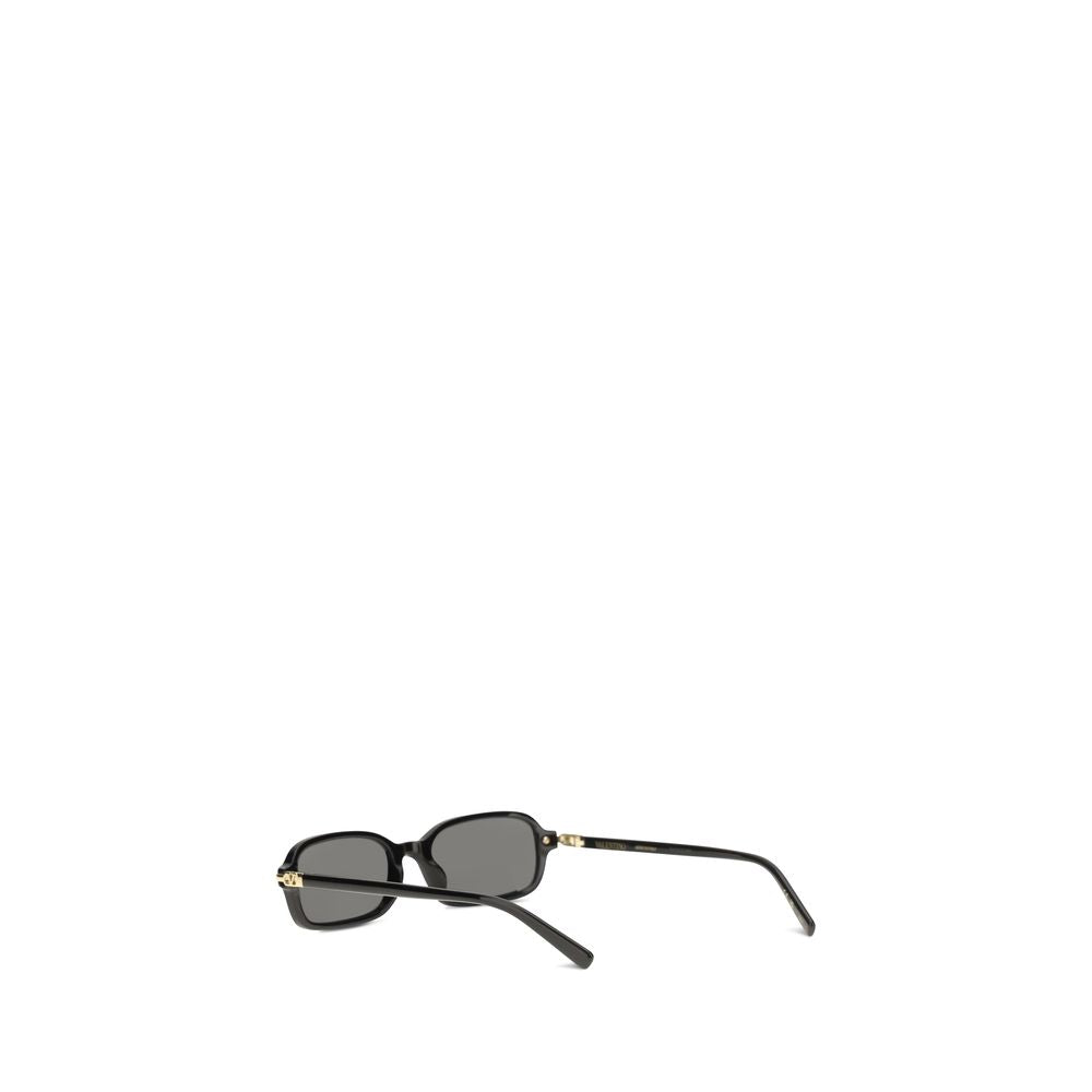 Valentino Garavani Black Acetate Women's Sunglasses