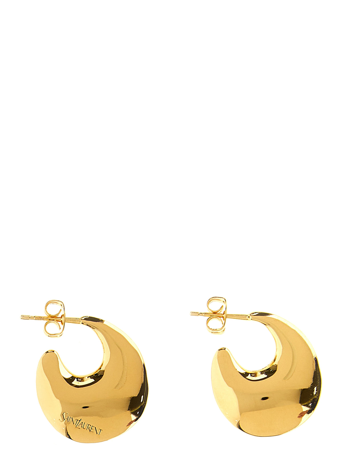 Saint Laurent Gold Metal Women's Earrings