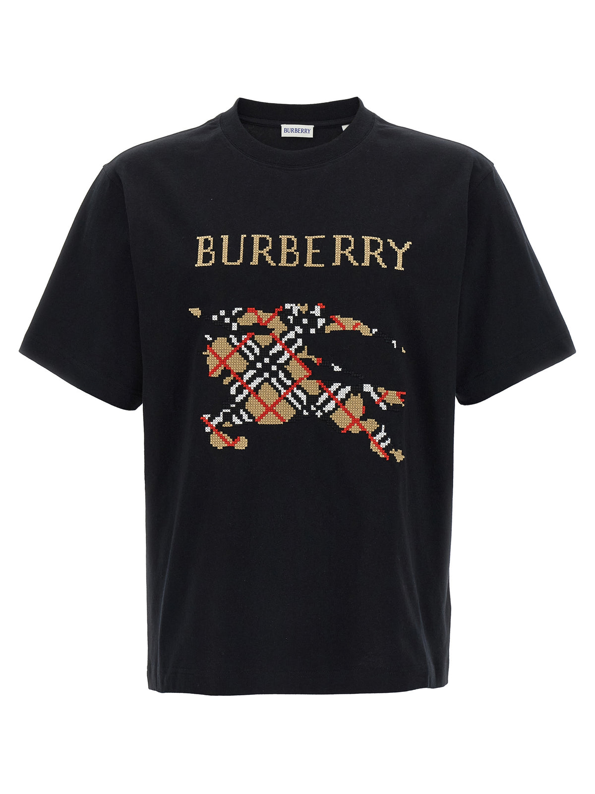 Burberry Black Cotton Men's T-Shirt